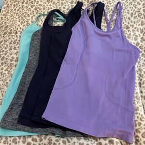 5 LULULEMON tanks